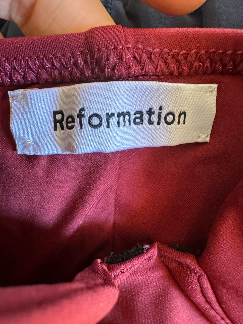 Reformation Aria One Piece Swimsuit size Large nairobi - Picture 6 of 8